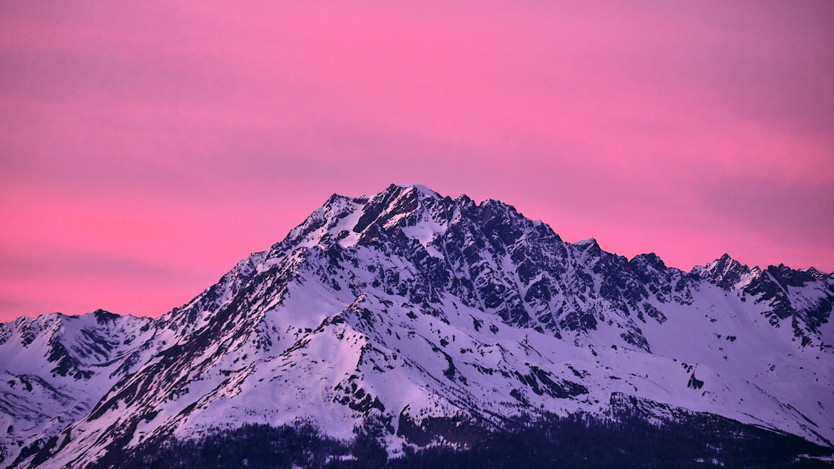 Mont Vélan, Vallée d'Aoste, Italie